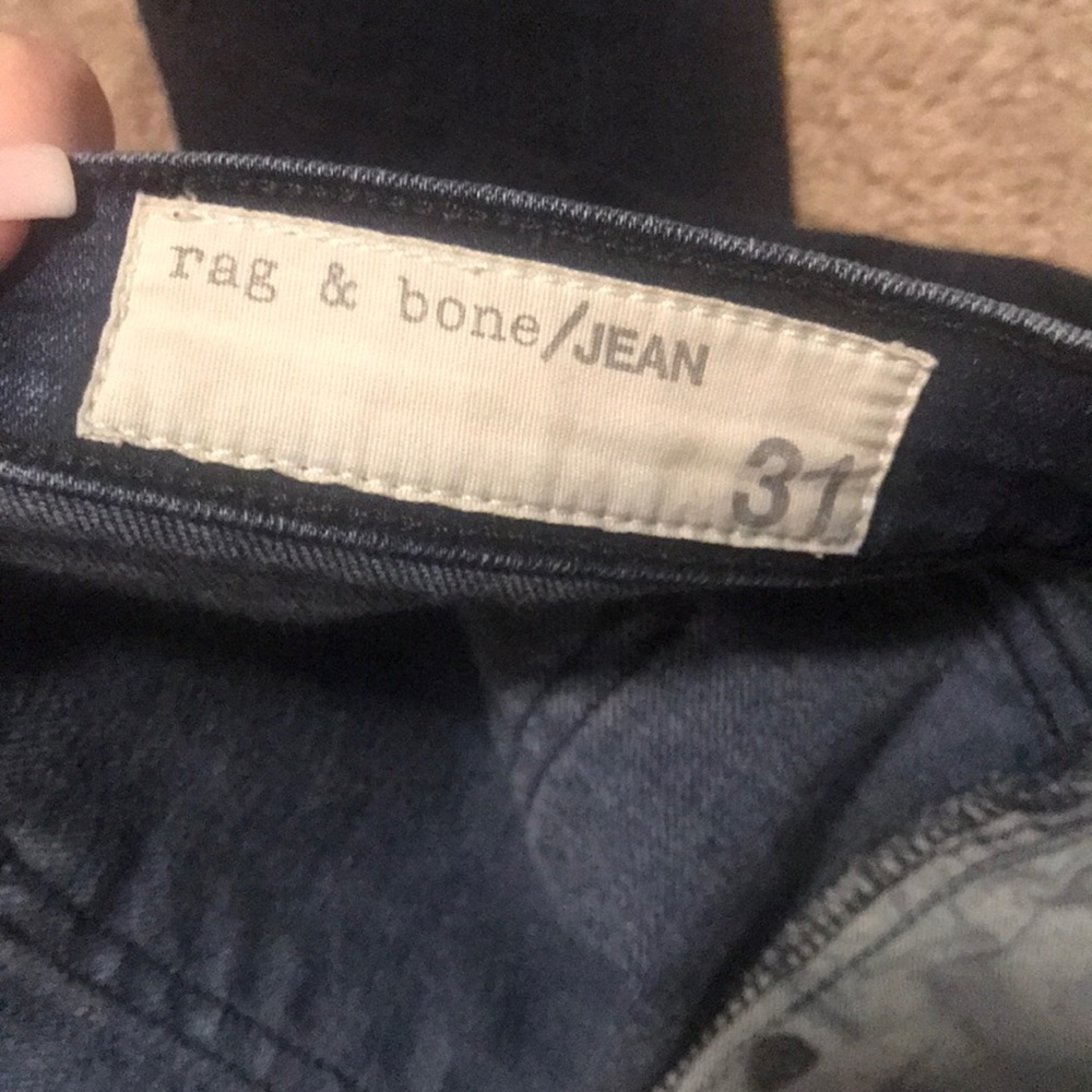 Size 31 Rag And Bone Skinny In Color Blackpool - image 4
